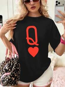 Women T-Shirts - Black - View 1