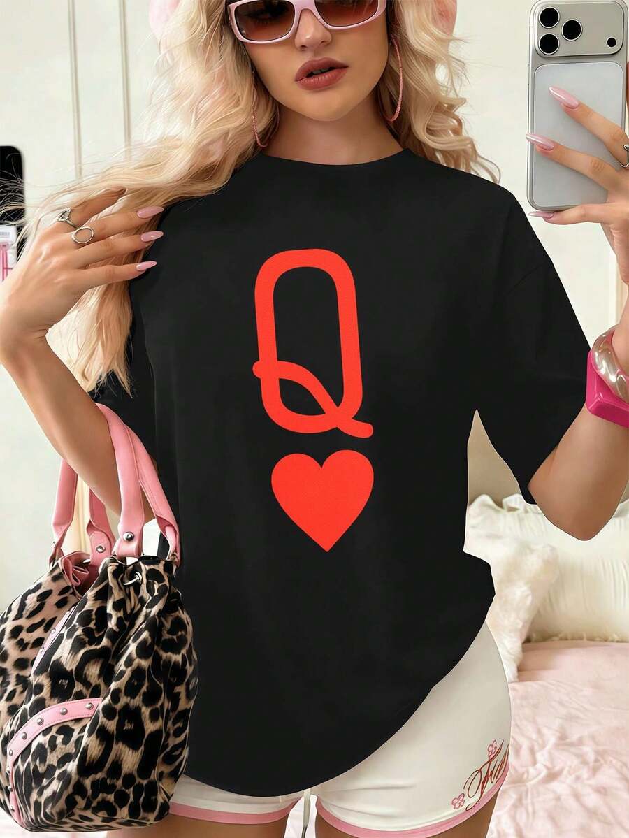 Women T-Shirts - Black - View 1