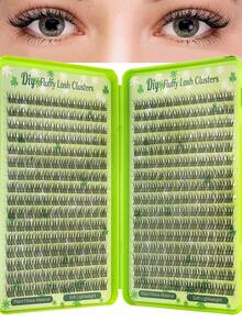 384pcs Natural Look Eyelash Extension Kit, Includes Lashes, Glue, Tweezers, Suitable For DIY Eyelash Makeup At Home, Soft & Comfortable, Easy For Beginners, Reusable, Suitable For Daily Wear, Festivals, Performances - Multicolor - View 5