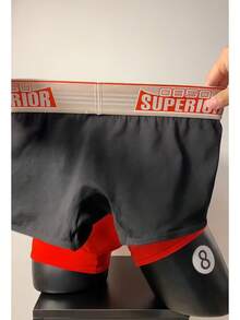 3PCS Men's Pure Cotton Boxer Briefs Low Waist Comfortable Close-Fitting Sexy Underwear - 混合色 - 查看 4