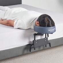 Master Massage Home Mattress Top Massage Kit Adjustable Headrest and Face Cushion Family Use Massage Equipment - Azul real - Ver 5