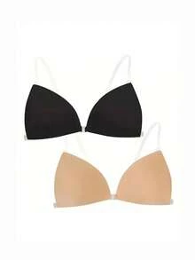 New Strapless Seamless Push-Up Bra, Adjustable Strap, Invisible Bra For Wedding Dress, Suitable For Strapless Tops And Backless Dresses - Multicolor - View 9