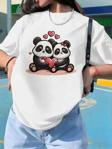 Women T-Shirts - White - View 1