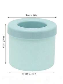 1pc Portable Silicone Chilled Beverage Mold Tray, 3D Cylinder Shape Easy-Release Multi-Cavity Mold With Bucket Design, Suitable For Home, Bar, Club & Outdoor Summer Drinks, Perfect For Cocktails, Juice & Fruit Beverage Preparation, Kitchen Accessory - Multicolor - View 13