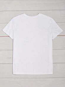 1 pieza de camiseta de talla grande para mujer con diseño cultural peruano - Camiseta casual de manga corta y cuello redondo con arte lineal y patrones geométricos incas, adecuada para todas las estaciones, ideal para viajes y uso diario. 180g Algodón 100% - Color de imagen predeterminado 1 - Ver 3