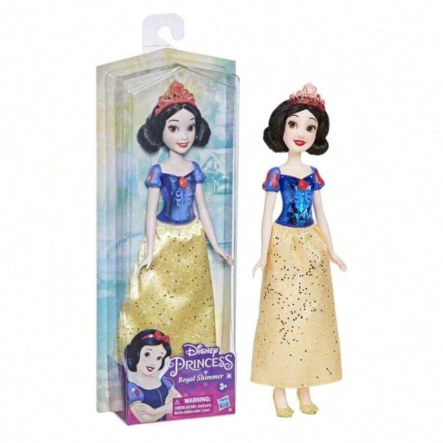Hasbro 孩之宝公主系列皇家闪耀白雪公主时尚娃娃,配有连衣裙和配饰,适合3岁及以上儿童。 - 現在白色5957 - 查看 1