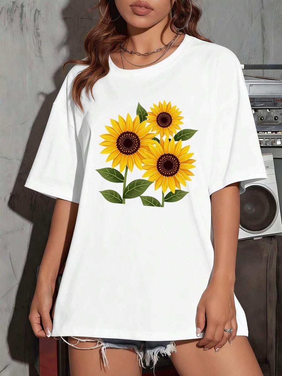 Women T-Shirts - White - View 1
