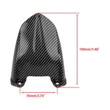 PowerMotor Tấm chắn bùn sau xe máy kiểu sợi carbon cho Talaria Sting MX3 MX4 E-Bike Enduro Motocross Phụ kiện - A - Xem 4