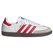Giày Adidas nam và nữ Samba OG cổ thấp, giày thể thao cổ điển kiểu Đức, giày tập luyện thường ngày, giày trượt ván. - Đỏ - Xem 1