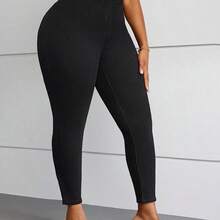 Plus Size Women's Black Skinny Jeans - Multicolor - Ver 5