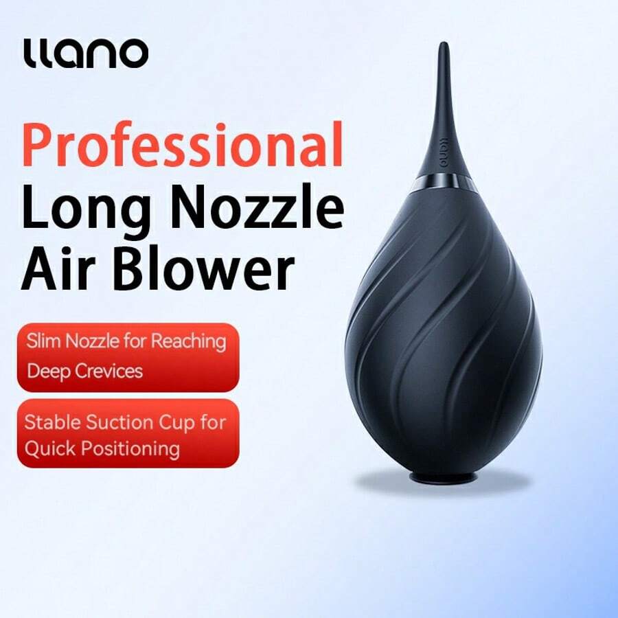 Sistem Pembersih Kamera Terintegrasi Llano Professional High-Power Super Blower, Cocok untuk Lensa Digital SLR, Sensor, Layar LCD, Papan Ketik Alat Musik, Filter Teleskop