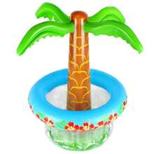RiToEasysports Inflatable Palm Tree, Inflatable Beer Cooler In The Shape Of A Tree, Portable And Lightweight For Summer Parties - Green - View 9