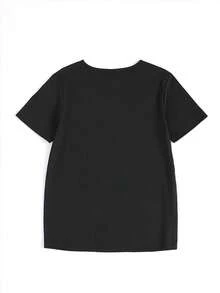 Women T-Shirts - Black - View 3