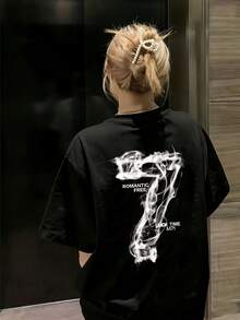 Women T-Shirts - Black - View 3
