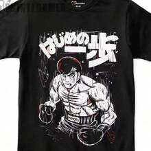 1 pieza Camiseta de manga corta casual para mujer con estampado de labios y letras, cuello redondo, para uso diario, Im A Vibe Art Graffiti Graphi, 180g, 100% algodón suave. - Negro 8 - Ver 11