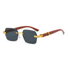 Retro Light Luxury Gold Frame, Business Commuting Available In Multiple Colors, Unisex Fashion Glasses - Multicolor N170 - View 2