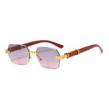 Retro Light Luxury Gold Frame, Business Commuting Available In Multiple Colors, Unisex Fashion Glasses - Multicolor N170 - View 8