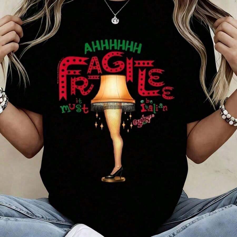 Women's Casual Short Sleeve Crew Neck T-Shirt, Spring Summer Autumn, Polyester Fabric, New Design With Rose Portrait Print, Breathable And Comfortable - 黑色 4 - 查看 1
