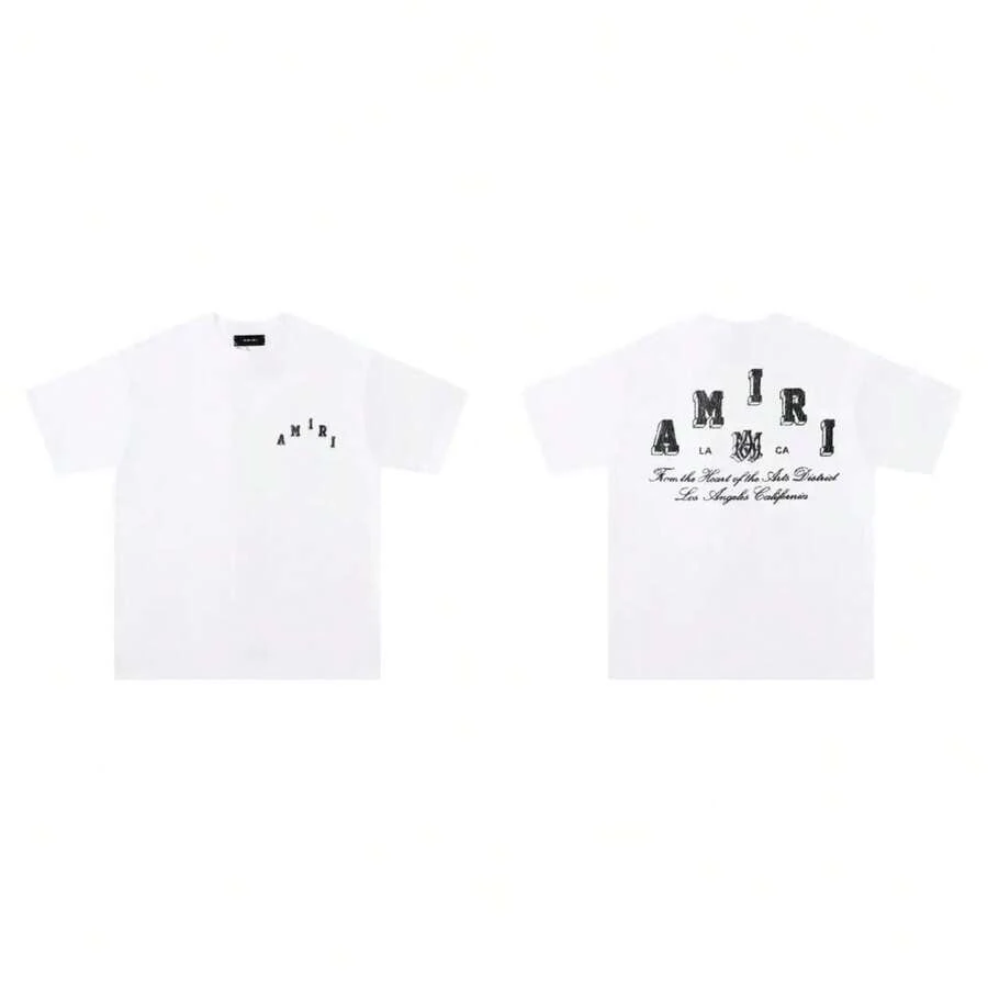 T-Shirts With Different Prints, Short-Sleeved Round Neck T-Shirt For Couples, New 2025 Summer Collection, Couple Clothing Brand, Suitable For Everyday Casual Wear, Loose Fit, Plus Size, Comfortable, Breathable Cotton Fabric - 白色 - 查看 1