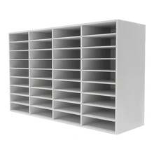 YUNRUX File Racks - White - View 3
