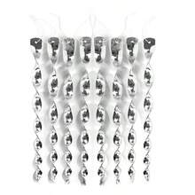 10pcs Bird Repellent Reflective Rods, Bird Repellent Rods, Reflective Strip Bird Repellent Rods, Spiral Wind Rotating Bird Repellent, Suitable For Yard And Garden Decoration, Outdoor Hanging Decor - Spiral - View 8