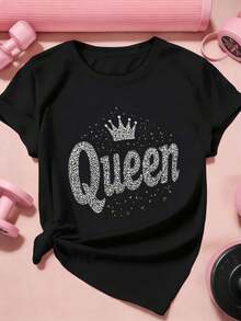 Women T-Shirts - Black - View 2