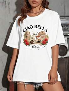 Women T-Shirts - White - View 1