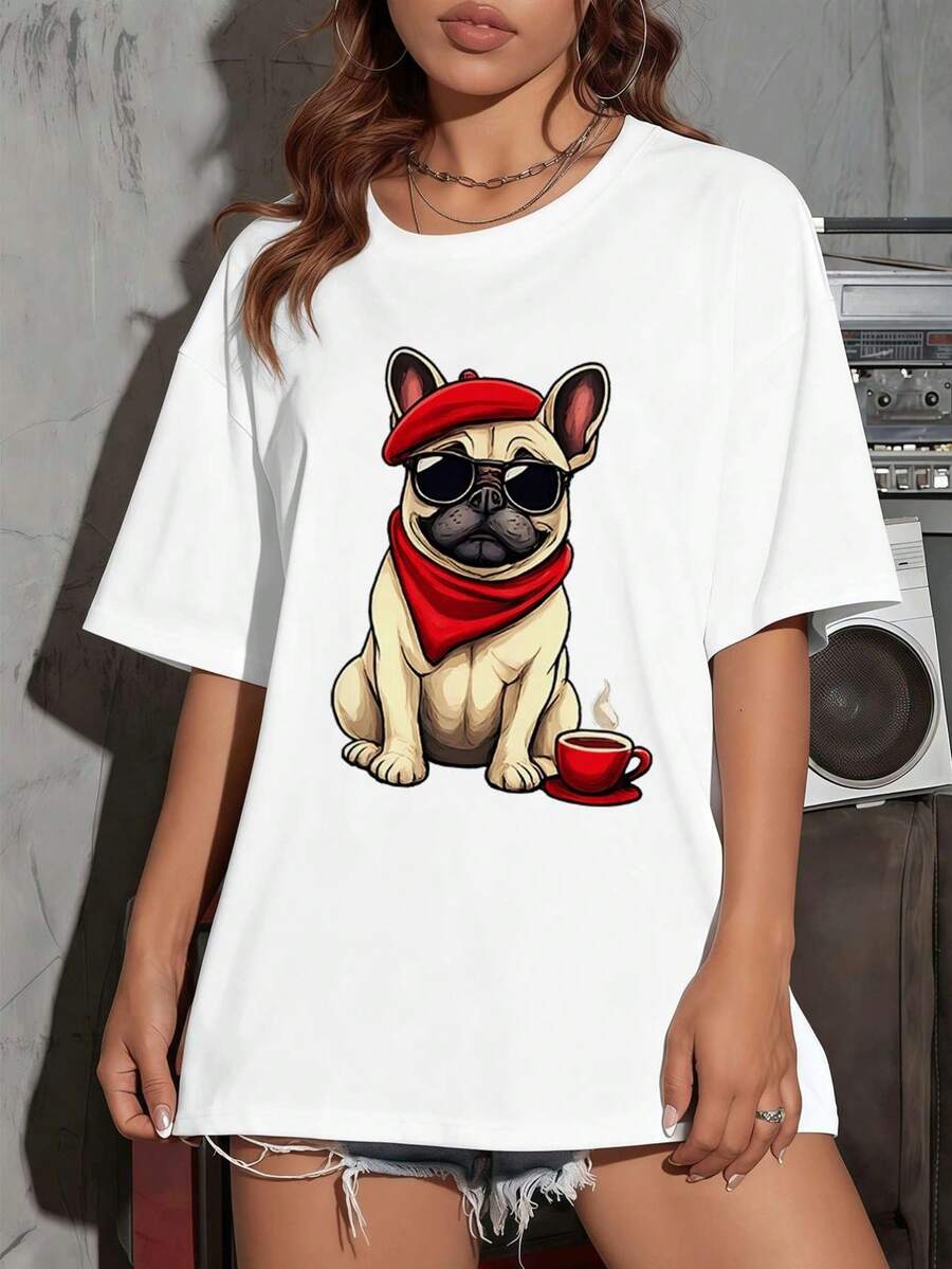 Women T-Shirts - White - View 1