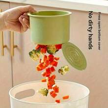 1pc Faucet Filter Basket, Hanging Kitchen Multifunctional Sink Filter With Handle, Plastic Drainage Basket For Vegetable, Fruit, And Food Cleaning - One Size Fits All - View 8