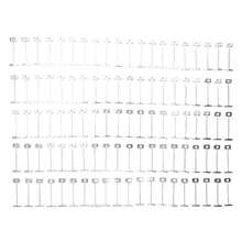 200Pcs Tile Leveling System For Tile Laying Reusable Steel Needles Flooring Replaceable Pin Tiling Construction Tools - Multicolor - View 5