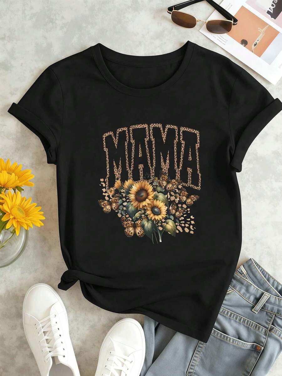 Women T-Shirts - Black - View 1