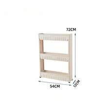 1 Set de Carrito de Almacenamiento Rodante Delgado y Hueco, Organizador Práctico de Plástico Fácil de Ensamblar y Multiusos, Adecuado para Espacios Estrechos en la Cocina, el Baño, el Dormitorio, la Lavandería y la Oficina - Multicolor - Ver 14
