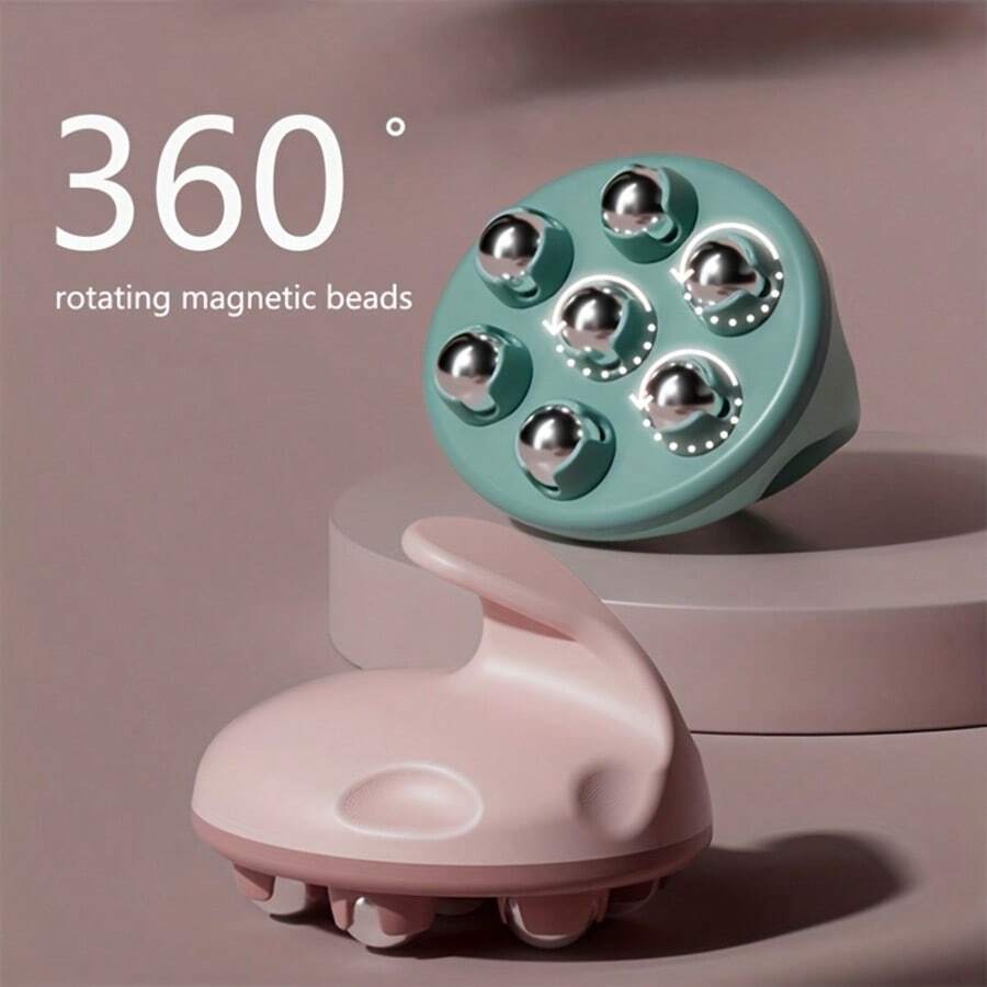1 cái máy massage 7 bi, con lăn massage, nhào nặn bụng toàn thân, máy massage lăn tay thủ công cho cánh tay vai eo đùi, quà tặng Ngày của Mẹ, quà tặng cho mẹ, vật dụng thiết yếu khi đi du lịch, công cụ thư giãn, tận hưởng cuộc sống thoải mái - A - Xem 1