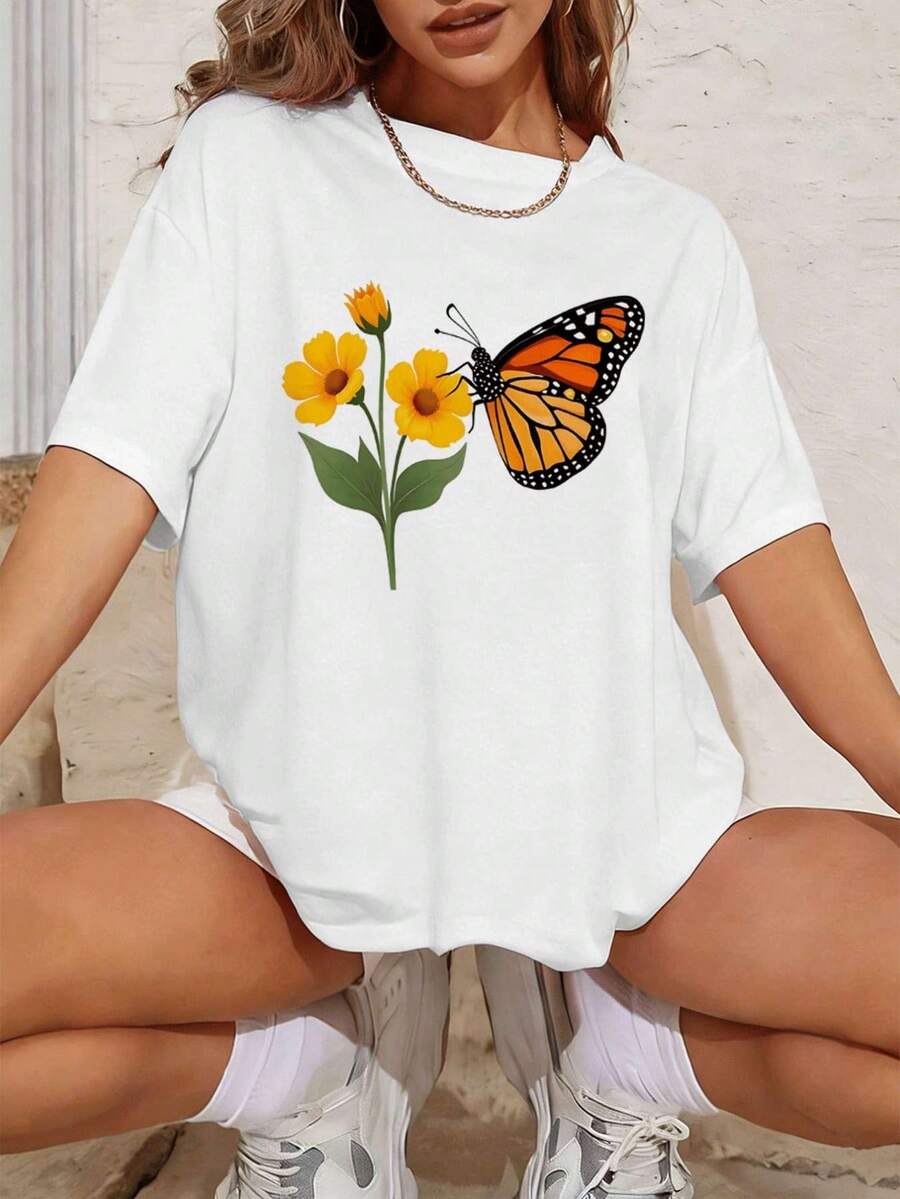 Women T-Shirts - White - View 1