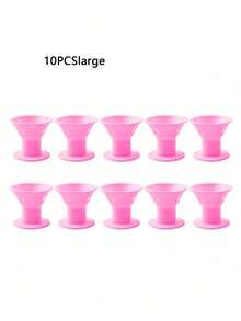 Bộ máy uốn tóc silicon cầm tay - Dễ sử dụng, không cần nhiệt, máy uốn tóc thần kỳ, nhỏ gọn, mềm mại, thích hợp cho việc tự tạo kiểu và dễ dàng cất giữ, máy uốn tóc, uốn tóc không cần nhiệt, dụng cụ uốn tóc, dụng cụ tạo kiểu tóc, máy tạo kiểu tóc xoăn - Màu Hồng  Dưa hấu - Xem 8