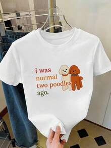 Women T-Shirts - White - View 2