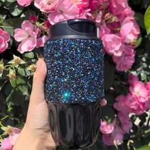 1個 260ml/380ml 鑲嵌閃亮水鑽 316不鏽鋼保溫咖啡杯水瓶 日常使用 - 彩色 - 查看 15