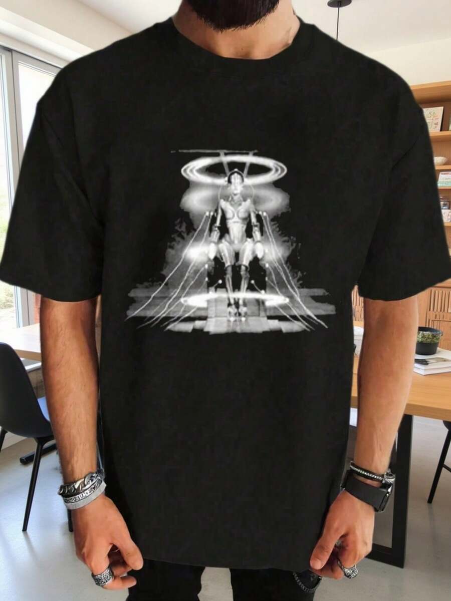 Men T-Shirts - Black - View 1