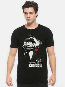 Z1ootopia Mr Big T1S1Hirt, Tamaos de M1en y WoM1en MUL5471520 - Negro - Ver 2