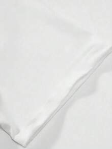 Camiseta de Cotton Algodón Algodón con Estampado de Corazón  Hombre, Estilo Urbano, Unisex, Premium - Blanco - Ver 2