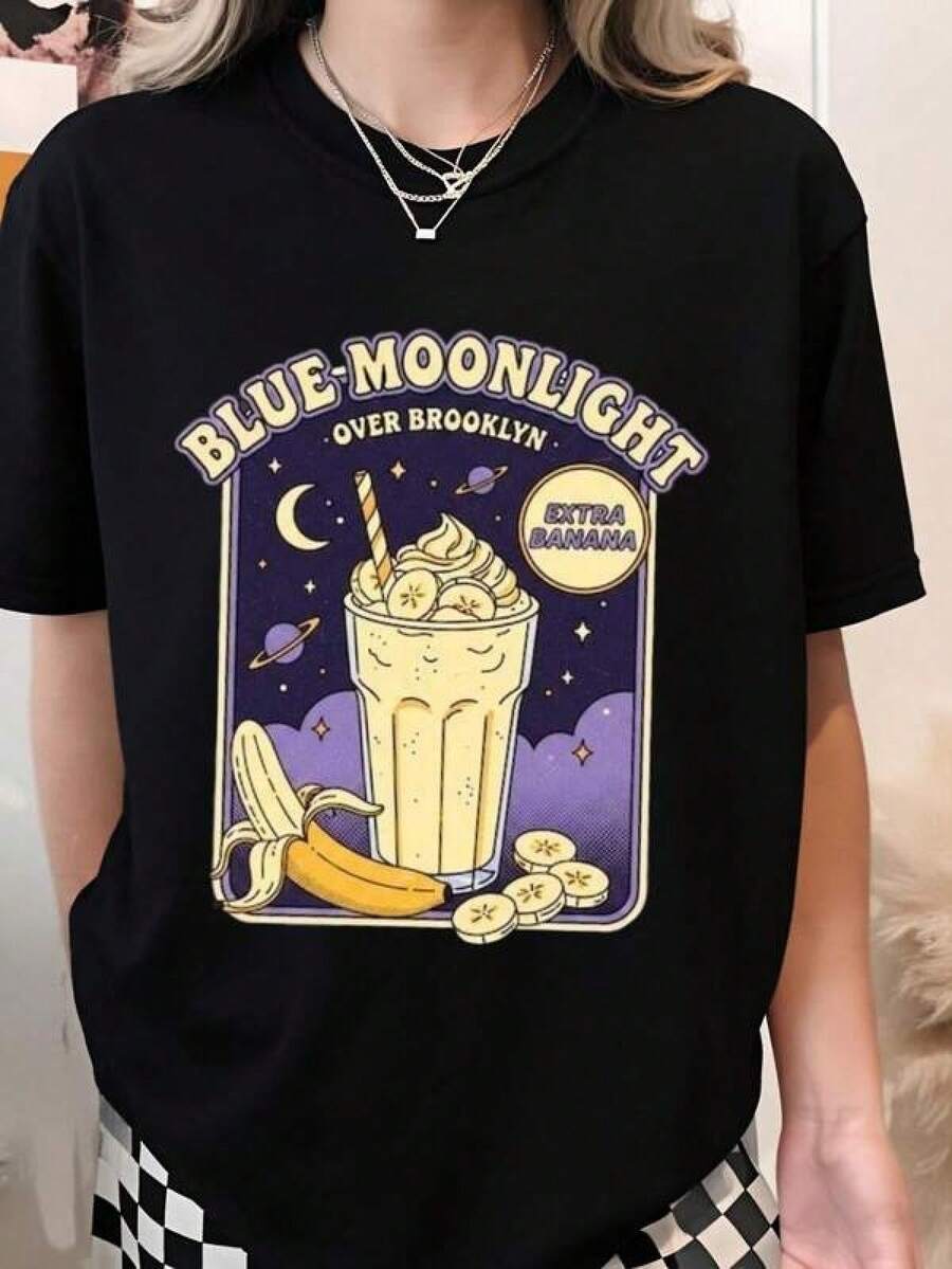 Women T-Shirts - Black - View 1