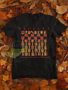 1 pieza Camiseta con estampado de The Strokes, Camiseta de la banda  K, Algodón Uni 180g 100% Algodón - Negro 4 - Ver 1