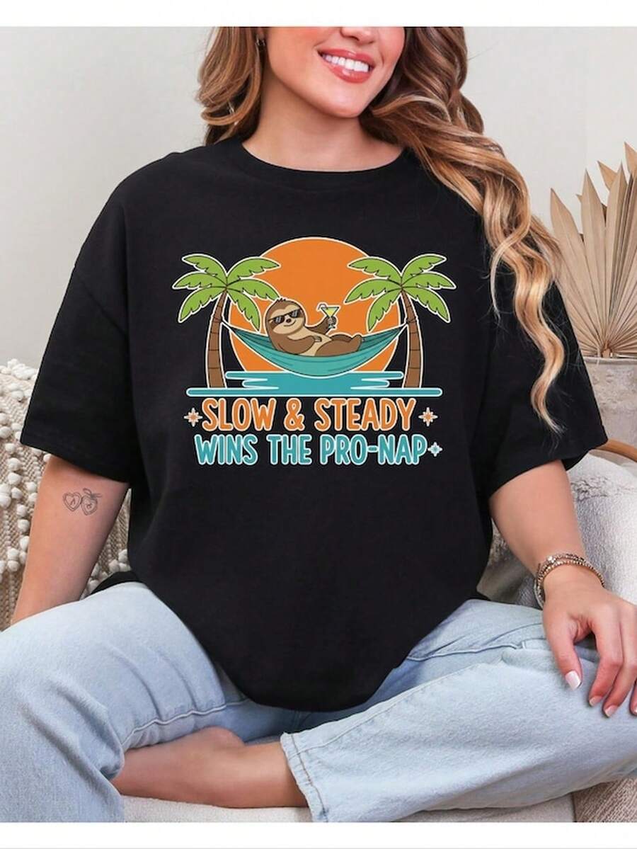 otro en Hammock con el diseo de playa "ow Steady Wins the ProNap" TropicC1Al Funny Unique otro rega1lo para WoM1en y M1en.