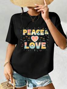 Women T-Shirts - Black - View 2