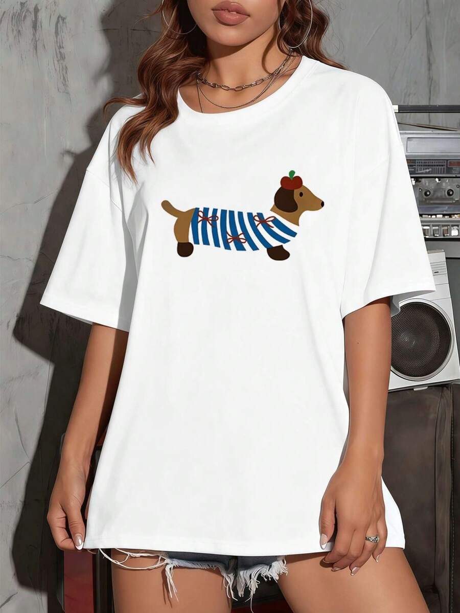 Women T-Shirts - White - View 1