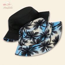 1顶椰树佩斯利印花渔夫帽，男女通用户外旅行沙滩帽，夏季必备单品，简约风格，适合钓鱼、飞钓、徒步、狩猎、露营、海滩度假，是情人节、父亲节、狂欢节、万圣节、送给家人朋友、节日和假日的理想礼物 - A - 查看 5