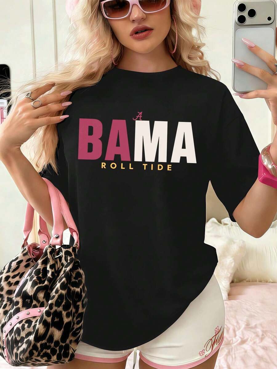 Women T-Shirts - Black - View 1