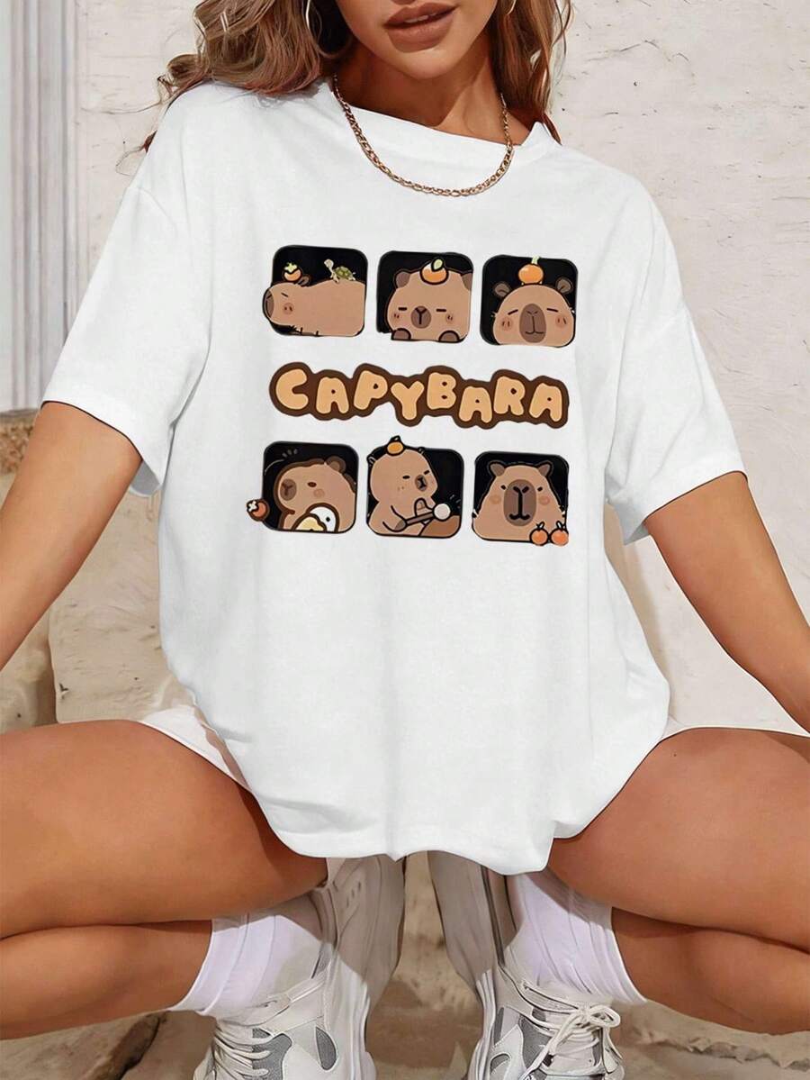 Women T-Shirts - White - View 1