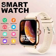 SmartWatch 新款熱銷智慧手錶：中性矽膠錶帶，具備接聽/撥號、計步、卡路里追蹤、多種運動模式、遠程拍照、音樂控制、鬧鐘提醒與訊息通知功能。180mAh 鋰電池多功能運動智慧手錶，適合作為情侶、長輩、朋友、同學等的節日禮物 - 彩色 - 查看 5