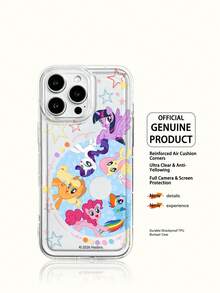 Hasbro MY LITTLE PONY 官方正品卡通少女手机壳，节日礼物，盒装，适用于三星Galaxy系列/苹果iPhone 17、17 Air、17 Pro、17 Pro Max、11、12、13、14、15、16 Pro、16 Pro Max、14 Plus、15 Plus、16 Plus、15 Pro Max、16 Pro、16 Pro Max、XR - 無色 - 查看 1